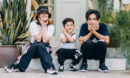 Phan Hiển lại tung loạt khoảnh khắc gia đình hạnh phúc khiến fans 'lụi tim'