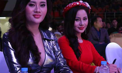 Doanh nhân Nga Nguyễn quyền lực ngồi 'ghế nóng' đấu trường nhan sắc tại Lào