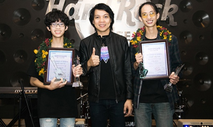Quán quân “Tài năng trẻ guitar điện trực tuyến Yamaha 2018” gọi tên anh em nhà họ Trịnh