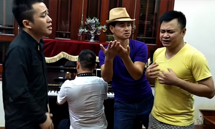 Tự Long - Xuân Bắc - Tùng Dương hát 'Bèo dạt mây trôi' cực... 'lầy lội'