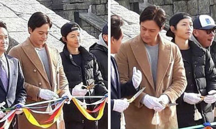 Song Joong Ki và Jang Dong Gun lần đầu tiên xuất hiện sau khi công bố kết hợp trong phim bom tấn cổ trang