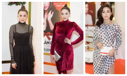 Dàn sao đình đám nhất showbiz Việt đi xem và học cách Lan Ngọc làm máy bay bà già