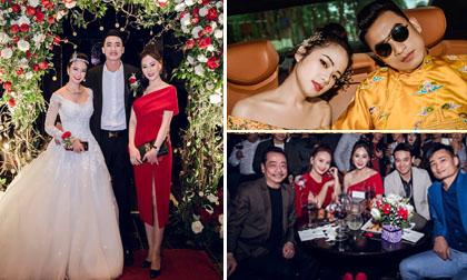 'Quỳnh búp bê' Phương Oanh, Bảo Thanh... tới tham dự đám cưới của diễn viên Bùi Thanh Lê