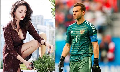 Ngất ngây với vẻ đẹp của bà xã tuyển thủ Nga