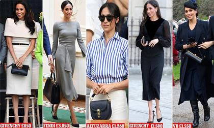 Bộ sưu tập túi trị giá hơn 1,1 tỷ đồng của Meghan Markle