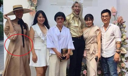 Lan Khuê lần đầu xuất hiện sau khi ông xã vô tình xác nhận tin mang thai, lộ vòng hai khác lạ