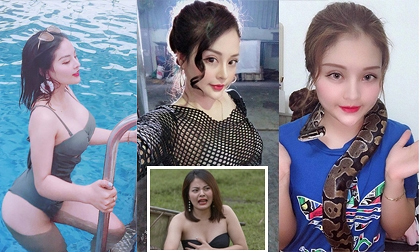 Nhan sắc nóng bỏng và sở thích lạ của hot girl tuột áo trong 'Đại gia chân đất 9'