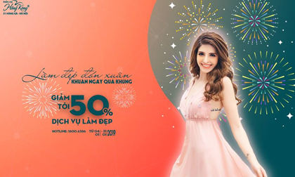 Làm đẹp đón xuân - Khuân ngay quà khủng