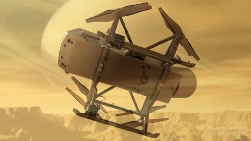 NASA gửi một máy bay không người lái tới mặt trăng tuyệt vời của Sao Thổ - Titan