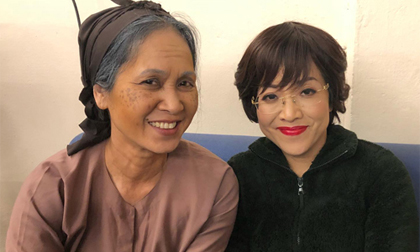 'Mẹ chồng' Lan Hương bất ngờ xuất hiện trong buổi ghi hình đầu tiên của Táo Quân