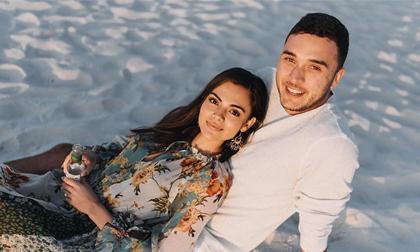 Chuyện tình cảm ngọt ngào như phim của Tân Hoa hậu Liên lục địa và vị hôn phu