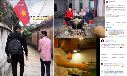 Xúc động hình ảnh dàn tuyển thủ đón Tết sum vầy bên gia đình sau 1 năm chinh chiến