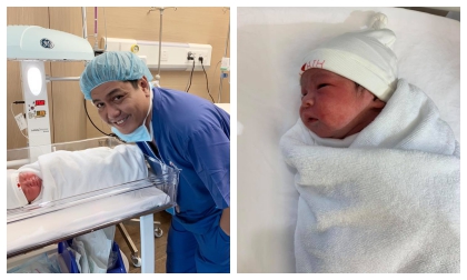 Thanh Thuý hạ sinh quý tử thứ hai nặng hơn 4kg