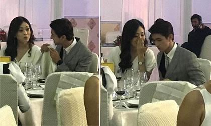 Lộ ảnh Á hậu Phương Nga và diễn viên Bình An cười đùa vui vẻ bên nhau