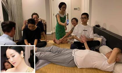 Đang bị bệnh, yếu ớt, xanh xao nhưng bố Hoa hậu Đền Hùng Giáng My vẫn gây xúc động khi làm điều này!