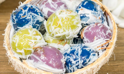 Cách làm bánh tráng miệng kiểu Thái cực hấp dẫn, ăn là mê