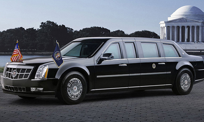 “Pháo đài di động” của Tổng thống Trump đã tới Hà Nội