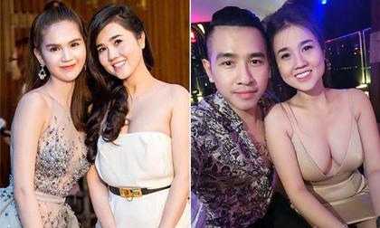 Sau khi lập gia đình, chị ruột Ngọc Trinh lấn sân nghệ thuật, đi hát cùng chồng 2 kém tuổi