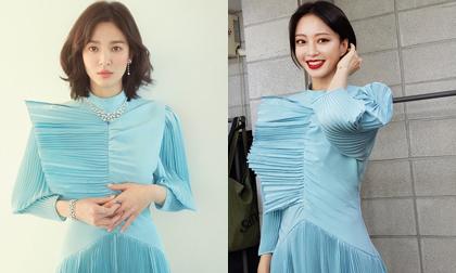 Một chiếc váy 2 số phận: Han Ye Seul sang chảnh như bà hoàng, Song Hye Kyo lại già dặn hơn dù bằng tuổi
