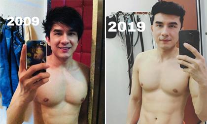 Đan Trường khoe cơ bắp theo trào lưu 10 năm, fan trầm trồ: Ngày càng trẻ là sao anh?