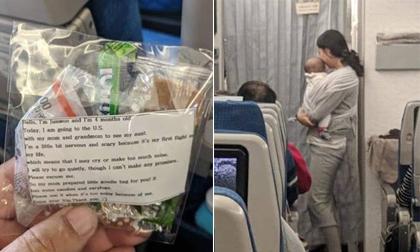 Hành động của bà mẹ trẻ khi cho con nhỏ đi máy bay được dân mạng ca ngợi: 'Đỉnh cao của sự văn minh'