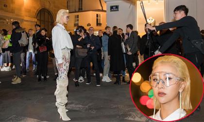 Quỳnh Anh Shyn thu hút sự chú ý của phóng viên quốc tế khi tham dự Paris Fashion Week