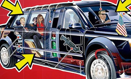 Biết tất tần tật những điểm thú vị về 'Quái thú' của ông Donald Trump trong một hình ảnh