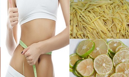 Uống nước gừng thái sợi ngâm với nước cốt chanh: giảm cấp tốc được 5kg/tuần, lấy lại vóc dáng