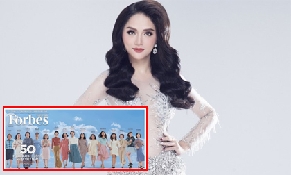 Hoa hậu Hương Giang lọt top 50 phụ nữ ảnh hưởng nhất Việt Nam do Forbes bình chọn
