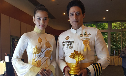 Trương Thị May và nam diễn viên hàng đầu Bollywood đoạt giải thưởng về Phật giáo tại Thái Lan