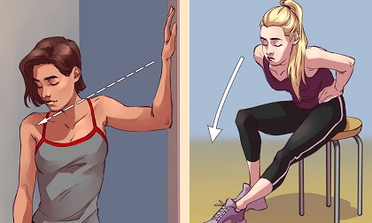 Những bài tập làm sạch hệ bạch huyết, ngừa mọi bệnh tật cho người có thói quen ngồi làm việc cả ngày