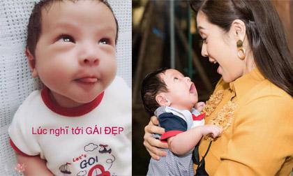 Con trai Thanh Thúy được mẹ gọi là 'thánh biểu cảm' nhờ loạt khoảnh khắc siêu đáng yêu