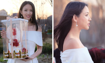 12 năm sau khi đăng quang Hoa hậu thế giới, Trương Tử Lâm vẫn đẹp đến “nín thở” 