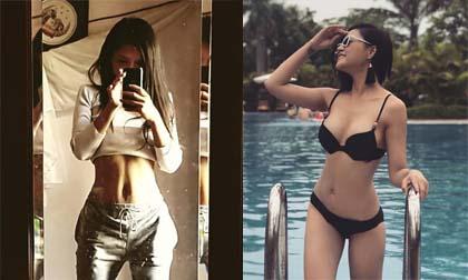 'My sói' Thu Quỳnh khoe eo thon khiến bao người ghen tị nhưng lại bị Hồng Đăng 'lật tẩy' sự thật
