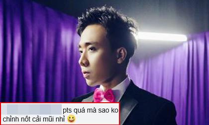 Trấn Thành khoe ảnh mới: Người khen gầy, kẻ chê phần mũi to thô khác lạ