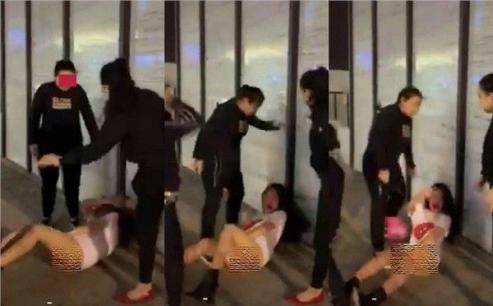 Thông tin bất ngờ vụ cô gái bị lột quần, túm tóc đánh ghen ngay giữa phố