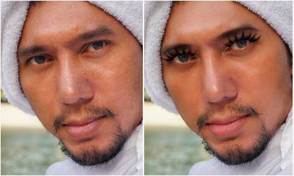 Vì photoshop, Lương Bằng Quang phải khóc thét trước bức hình 'không có tâm' của Cao Thái Sơn