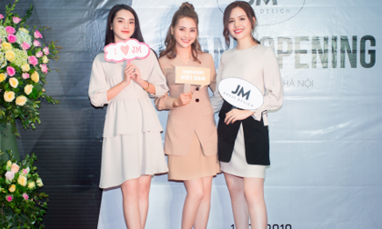 Sao Việt hội ngộ trong sự kiện khai trương “cực khủng” của thời trang JM