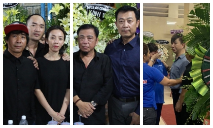 Sao Việt thẫn thờ, nức nở trong đêm viếng thứ hai của nghệ sĩ Anh Vũ