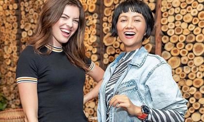 Hoa hậu H'Hen Niê lại 'gây bão' khi đọ dáng cùng thiên thần Victoria’s Secret - Sofie Rovenstine