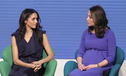 Bị người hâm mộ 'bóc mẽ' hành động nhìn chằm chằm chị dâu Kate nhưng lý do thực sự của Meghan thật khó ngờ