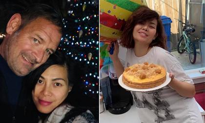 Đăng ảnh đón sinh nhật, Ngọc Anh 3A vô tình tiết lộ cuộc sống hôn nhân với chồng Tây