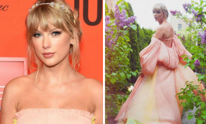 Quay về với hình ảnh “công chúa” năm nào, Taylor Swift đẹp kiêu sa trên thảm đỏ Time 100