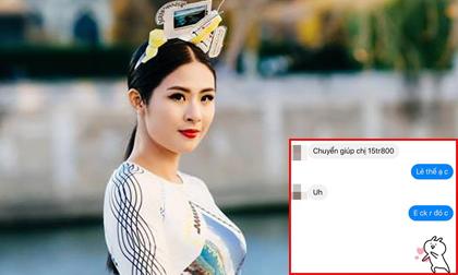 Biết bị lừa chuyển khoản, Hoa hậu Ngọc Hân cố tình 'diễn sâu' khiến kẻ lừa đảo mừng hụt