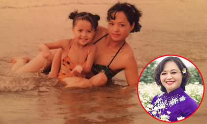 Khoe ảnh ngày bé, 'My sói' Thu Quỳnh hé lộ nhan sắc mẹ ruột thời trẻ đẹp đến ngỡ ngàng