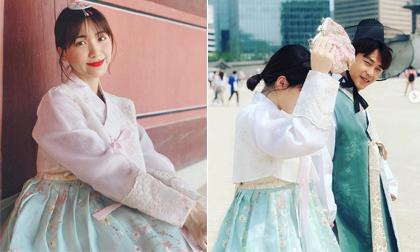 Vừa thông báo chữa bệnh xong, Hòa Minzy đã cùng bạn trai đi du lịch ở Hàn Quốc?