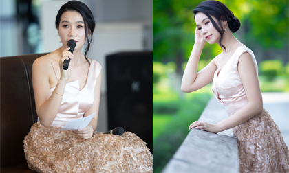 Diễn viên 'Hoa cỏ may' Lương Giang xinh đẹp, trẻ trung làm MC