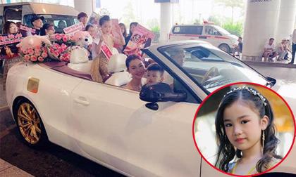 Chân dung cô bé đăng Hoa hậu Hoàn Vũ nhí được đón bằng siêu xe dát vàng - Bảo Anh
