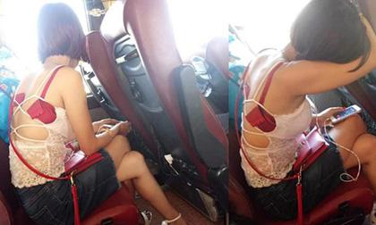 Mùa hè chẳng sợ nóng, chỉ sợ đi xe khách gặp phải những cô nàng hớ hênh
