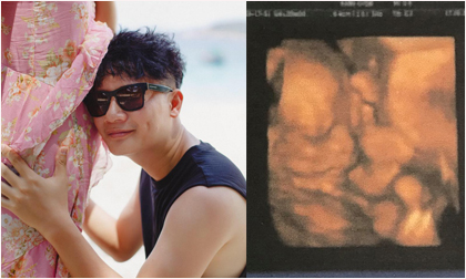 Ca sĩ Hoàng Bách úp mở giới tính con thứ 3